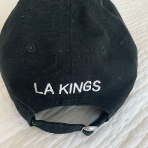 LA Kings baseball hat, black
